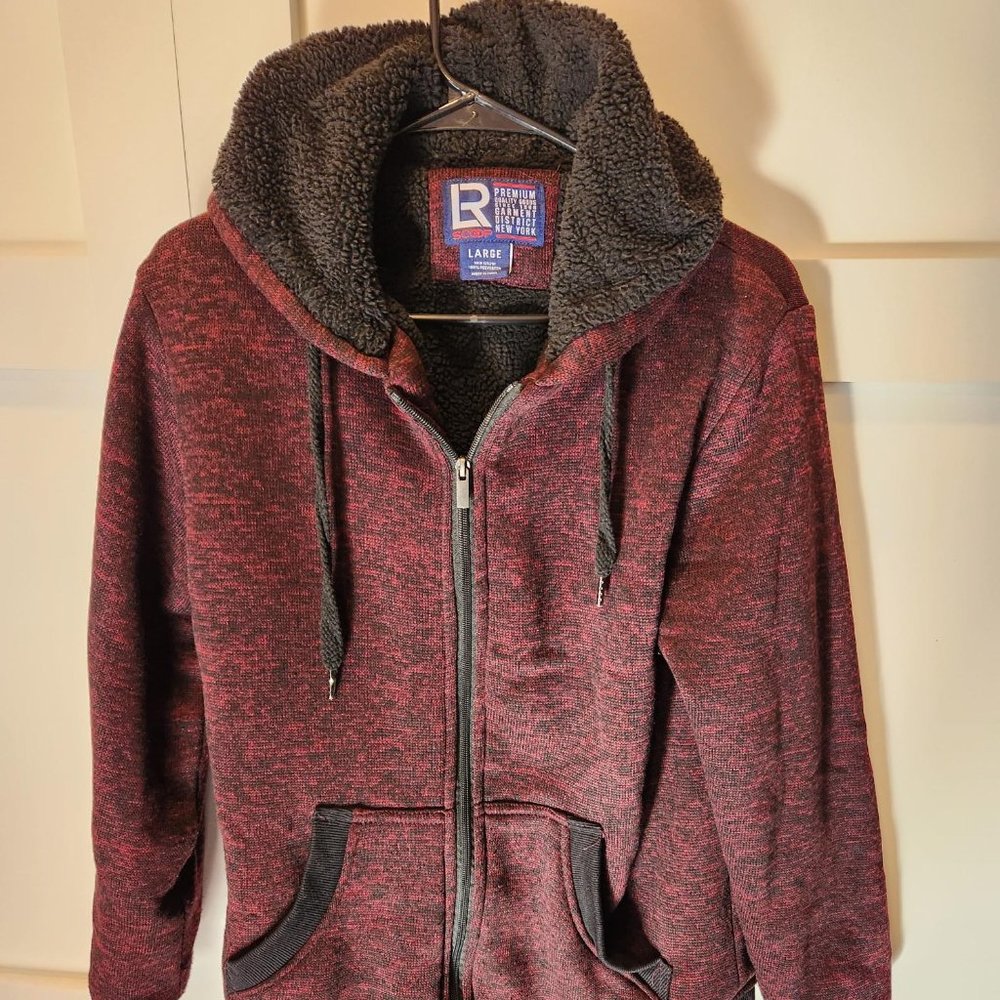 LR Scoop Men's Red Fleece in Large
